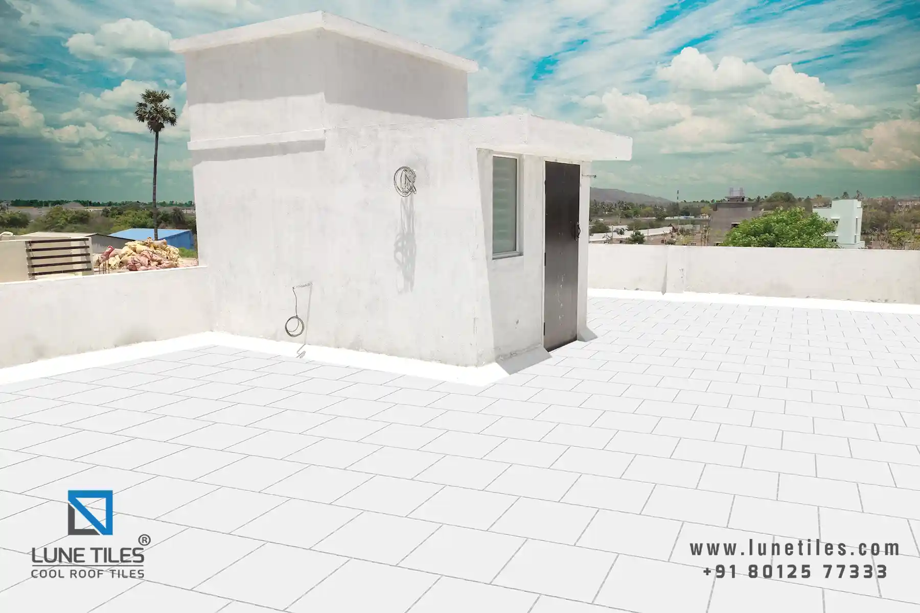 Weathering Tiles | Solar Reflective Tiles | Terrace Tiles